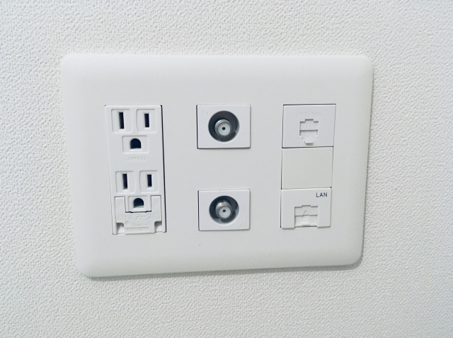 テレビコンセントの画像